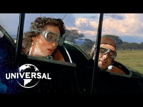 Robert Redford and Meryl Streep Soar Over Kenya