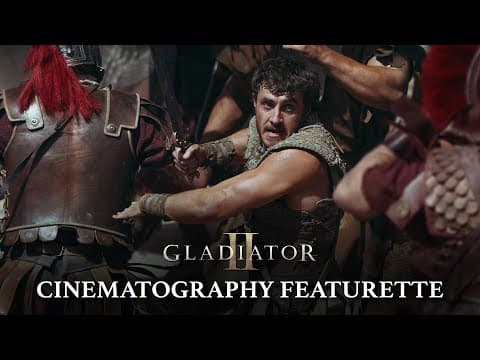 Cinematography of Gladiator II