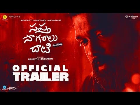 Sapta Sagaralu Dhaati (Side B) Telugu Trailer | Rakshit Shetty | Rukmini | Chaithra | Hemanth M Rao