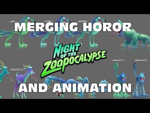 How Night of the Zoopocalypse Became a Family Horror Movie | Inside Animation
