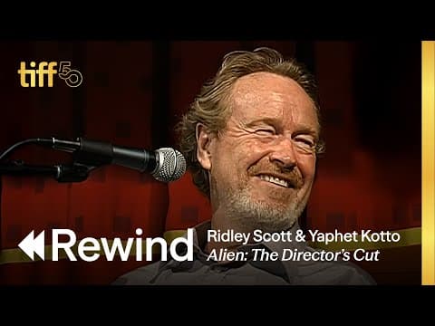 Ridley Scott & Yaphet Kotto on ALIEN: THE DIRECTOR'S CUT (2003) | TIFF REWIND