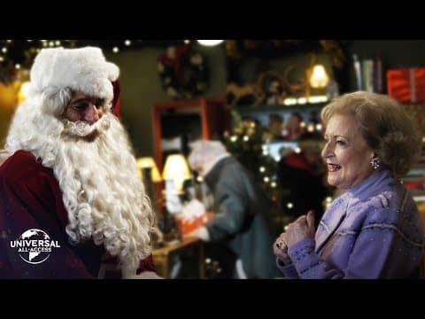 Santa Bonds With Betty White - Extended Preview