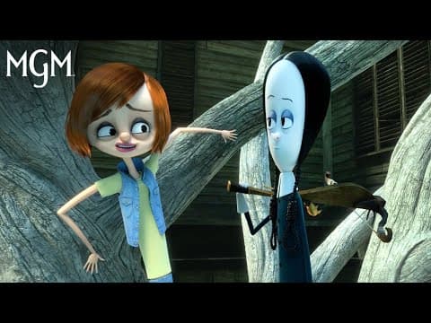 Wednesday Addams Makes A Friend