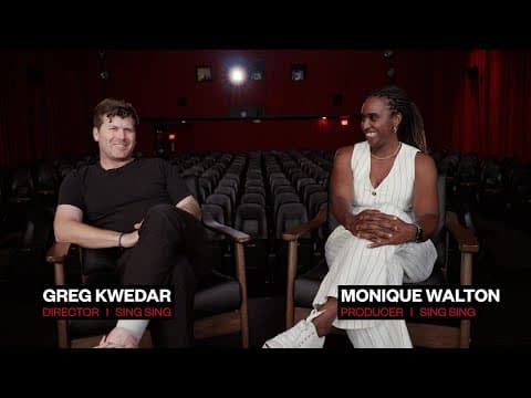 Interview With SING SING's Greg Kwedar and Monique Walton at AFS Cinema