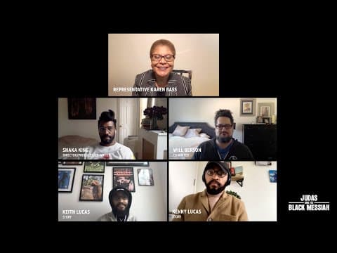 JUDAS AND THE BLACK MESSIAH Q&A Moderated by Rep. Karen Bass