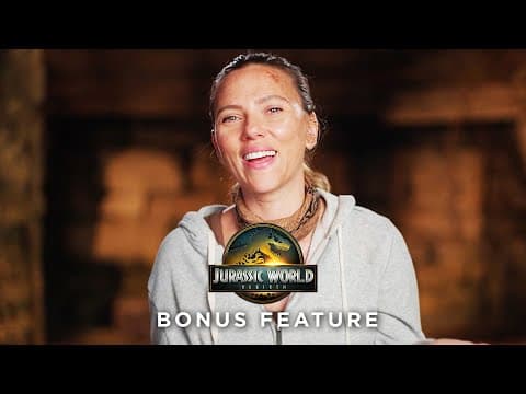 Scarlett Johansson Reveals the Fun Side of Jurassic World Rebirth - Bonus Feature
