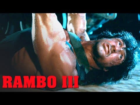 Rambo Under a Tank