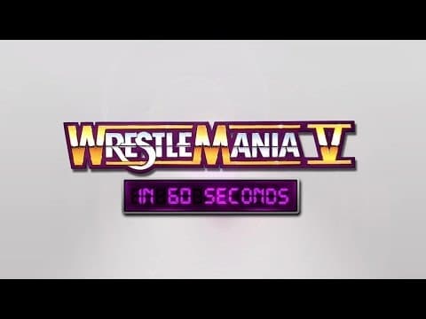 WrestleMania V