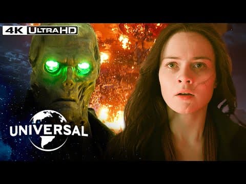 Mortal Engines | Shrike Brings Down Airhaven in His Pursuit of Hester in 4K HDR