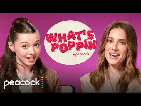Allison Williams and Violet McGraw Talk M3GAN’s Best Features & More - What's Poppin