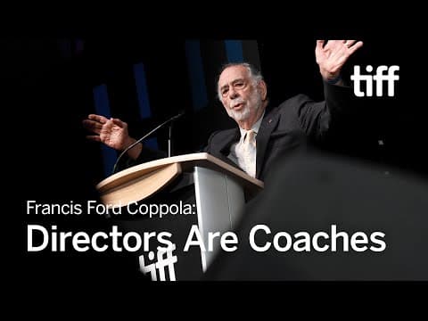 Francis Ford Coppola Compares Directors To Coaches