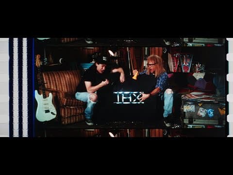 Wayne's World 2 (1993), 35mm film trailer teaser, scope 2.35:1 ratio