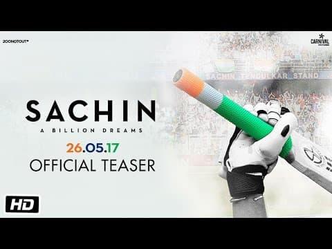 Sachin A Billion Dreams | Official Teaser | Sachin Tendulkar