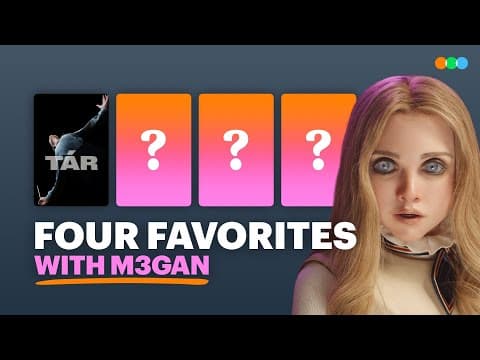 Four Letterboxd Favorites with M3GAN