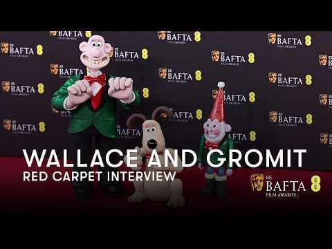 "Are They To Scale?" - Wallace and Gromit Arrive At The Red Carpet | BAFTA Film Awards 2025