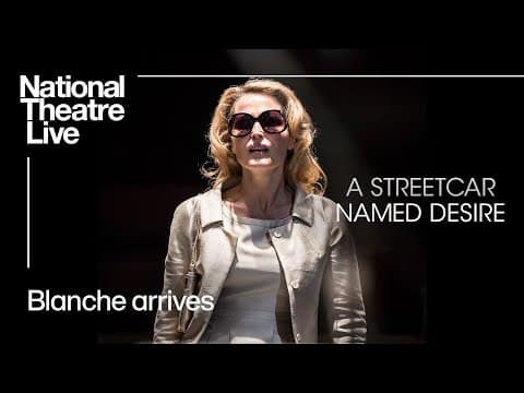 Official Clip | Take a Streetcar with Gillian Anderson | Young Vic’s A Streetcar Named Desire