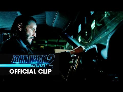 John Wick: Chapter 2 (2017 Movie) Movie Clip - 'Car Chase’