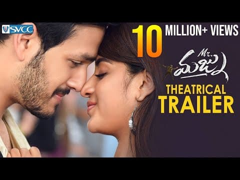 Mr Majnu Theatrical Trailer | Akhil Akkineni | Nidhhi Agerwal | Thaman S | Venky Atluri | SVCC
