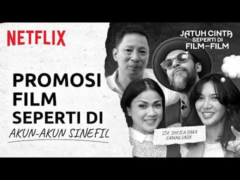 Ide Sheila Dara Bikin Promosi Film Ini Jadi Unik! | Jatuh Cinta Seperti di Film-Film