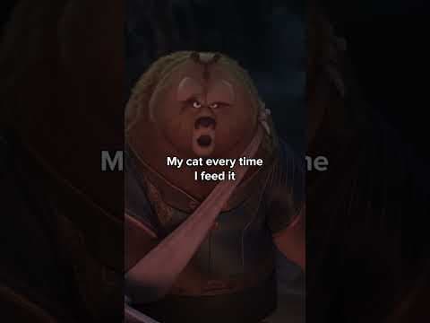 We must do as the cat commands