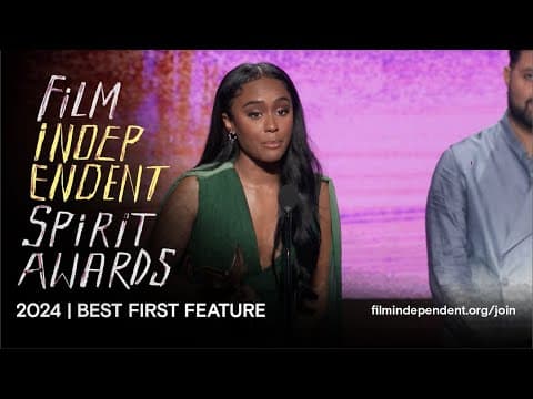 A THOUSAND AND ONE wins BEST FIRST FEATURE at the 2024 Film Independent Spirit Awards