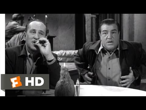 Abbott and Costello Meet the Mummy (1955) - The Medallion of Death Scene (5/10) | Movieclips
