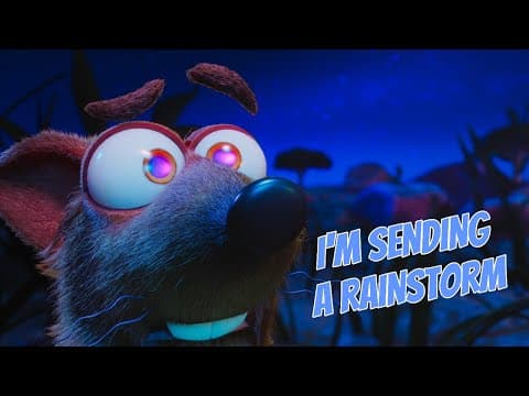 "I'm sending a rainstorm!"