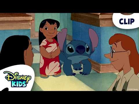 Lilo Adopts Stitch