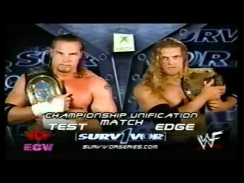 WWF Survivor Series 2001 Matchcard