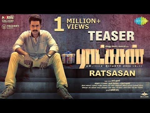 Ratsasan - Official Teaser | ராட்சசன் | Vishnu Vishal, Amala Paul | Ramkumar | Ghibran |G.Dilli Babu