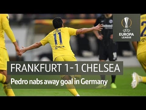Eintracht Frankfurt 1-1 Chelsea | Europa League