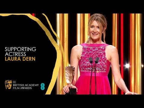 Laura Dern Wins Supporting Actress for Marriage Story | EE BAFTA Film Awards 2020