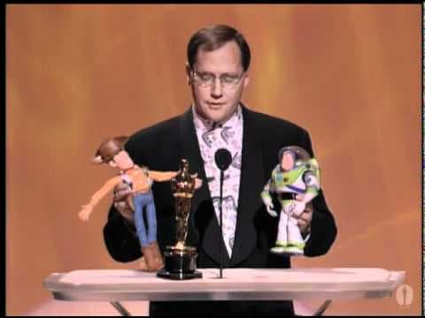 John Lasseter receiving a Special Achievement Award