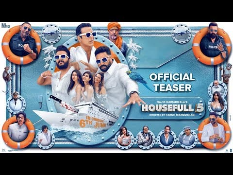 Housefull 5 | Official Teaser | Sajid Nadiadwala | Tarun Mansukhani | In Cinemas on 6th June 2025