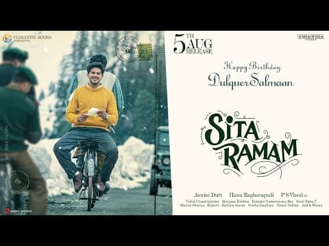 Glimpse of Lieutenant Ram | Happy Birthday Dulquer Salmaan | Hanu Raghavapudi | Swapna Cinema