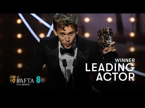 Austin Butler Wins Leading Actor | EE BAFTAs 2023