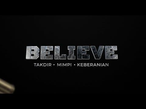 Film laga perang terbesar di 2025  "BELIEVE: Takdir, Mimpi dan Keberanian"