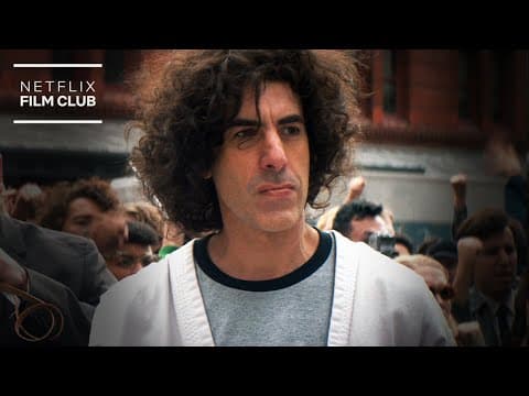 Sacha Baron Cohen Leads The Free Tom Hayden March | THE TRIAL OF THE CHICAGO 7 | Netflix