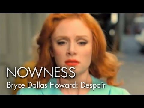 Bryce Dallas Howard in “Despair” by Alex Prager