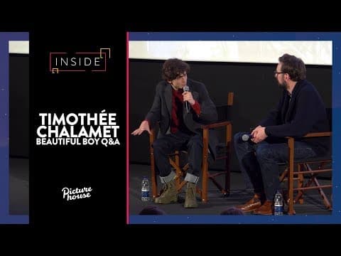 Timothee Chalamet Q&A