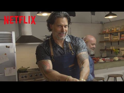 Joe Manganiello & Chef Funke Get Schooled by 5 Nonnas