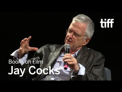 Jay Cocks on THE AGE OF INNOCENCE | Books on Film | TIFF 2018
