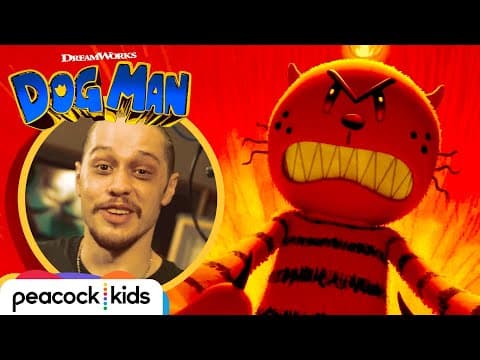 Behind The Scenes with the cast of Dog Man!