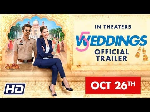 '5 Weddings' | 26 OCT | Nargis Fakhri, Rajkummar Rao, Bo Derek, Candy Clark