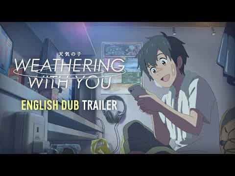 Weathering With You [Official English Dub Trailer, GKIDS] - Out NOW on Blu-ray, DVD & Digital!