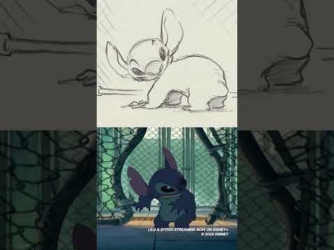 Stitch's Crash Landing from Storyboard to Film!