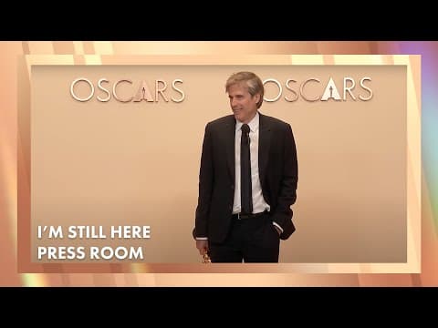 'I'm Still Here' Best International Feature Film Press Room Speech | 97th Oscars (2025)