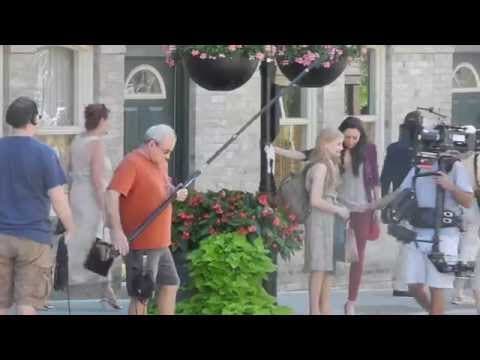 Filming "Carrie" 2013