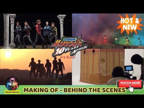 Making of Ninpuu Sentai Hurricanger 10 years after