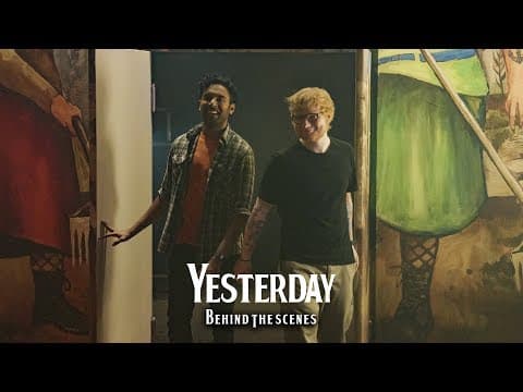 Yesterday | Behind The Scenes | Ed Sheeran's Private Jet